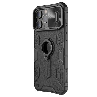 Etui do iPhone 15 Pro Max Nillkin CamShield Armor Czarny Pancerne