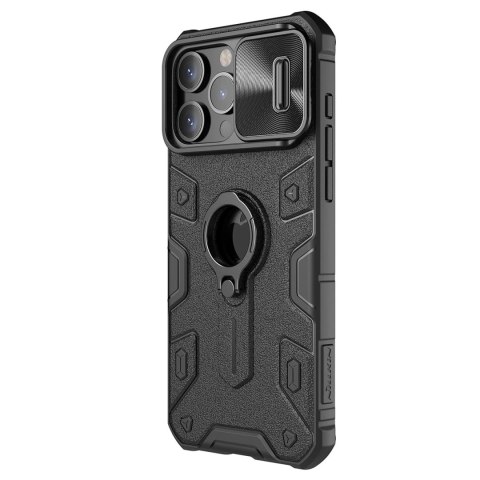Etui do iPhone 15 Pro Max Nillkin CamShield Armor Czarny Pancerne