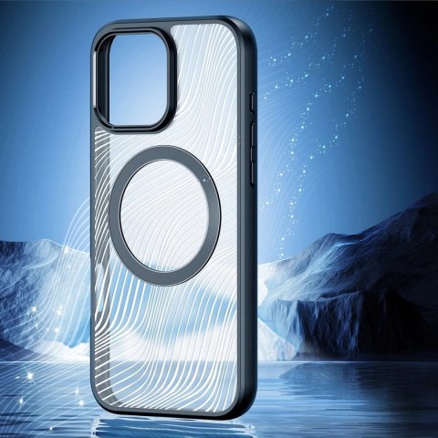 Etui do iPhone 16 Dux Ducis Aimo Mag z MagSafe - Czarny