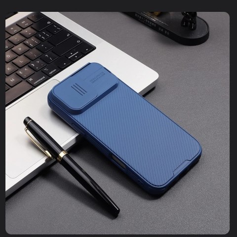 Etui do iPhone 16 Nillkin CamShield Pro Magnetic Case Niebieskie