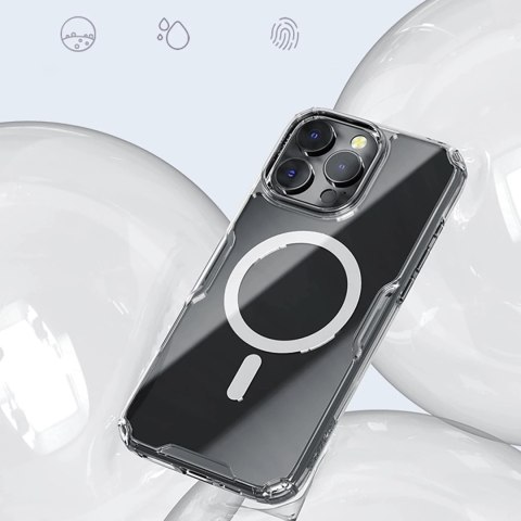 Etui do iPhone 16 Nillkin Nature Pro MagSafe Przezroczyste