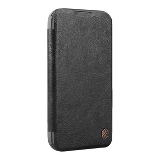 Etui do iPhone 16 Pro Max Nillkin Qin Prop Leather Czarny