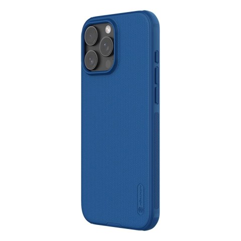 Etui do iPhone 16 Pro Nillkin Magnetic Frosted Shield Niebieskie