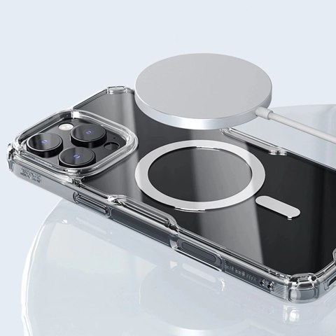 Etui do iPhone 16 Pro Nillkin Nature Pro MagSafe Przezroczyste