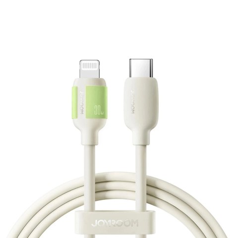 Kabel Joyroom S-A53 30W USB-C - Lightning 2m Beżowy Fluorescencyjny