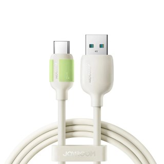 Kabel Joyroom S-A53 3A USB-A - USB-C 2m Beżowy Fluorescencyjny