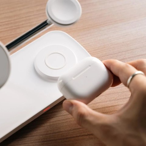 Ładowarka 3w1 Ringke Qi2 MagSafe do iPhone Apple Watch AirPods