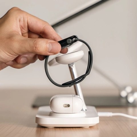 Ładowarka 3w1 Ringke Qi2 MagSafe do iPhone Apple Watch AirPods