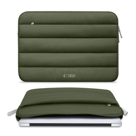 Etui Ochronne Tech-Protect Fluffy do Laptopa 13-14" Army Green