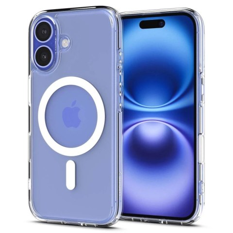 Etui Spigen Ultra Hybrid „T" Mag MagSafe do iPhone 16 White