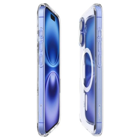 Etui Spigen Ultra Hybrid „T" Mag MagSafe do iPhone 16 White