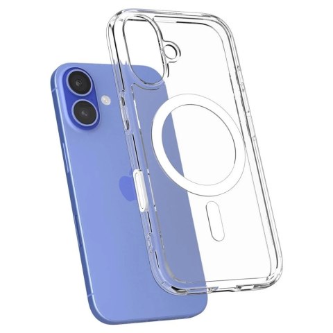 Etui Spigen Ultra Hybrid „T" Mag MagSafe do iPhone 16 White