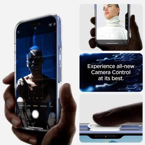 Etui Spigen Ultra Hybrid „T" Mag MagSafe do iPhone 16 White