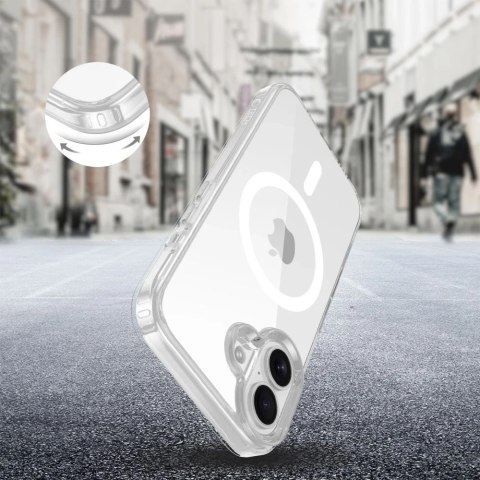 Etui Tech-Protect Flexair Hybrid MagSafe iPhone 16 Przezroczysty