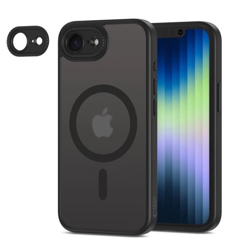 Etui Tech-Protect MagCam MagSafe do iPhone 16e Matte Black