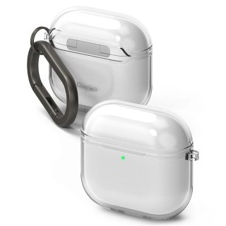 Etui do Apple AirPods 4 Ringke Air Clear + Karabińczyk