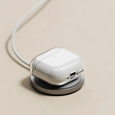 Etui do Apple AirPods 4 Ringke Air Clear + Karabińczyk