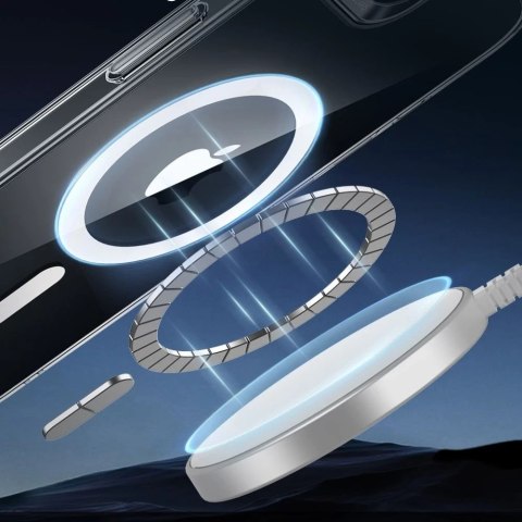 Etui do iPhone 16e ESR Classic Hybrid HaloLock MagSafe Clear