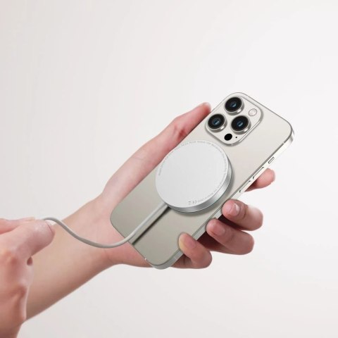 Ładowarka MagSafe Tech-Protect QI15W-A30 Srebrna 15W