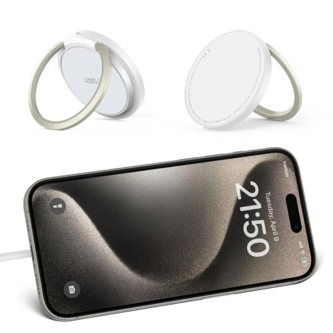 Ładowarka MagSafe Tech-Protect QI15W-A33 Biała 15W Stojak