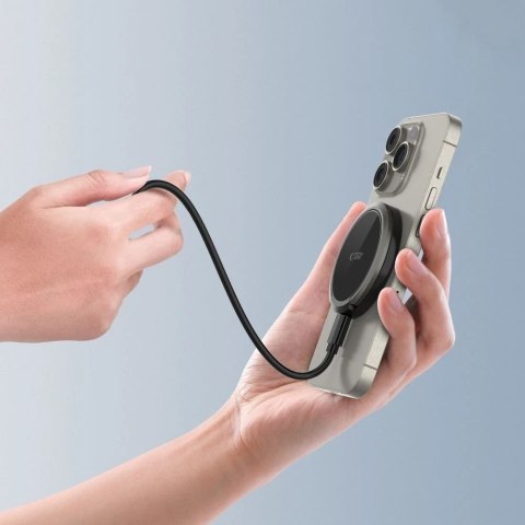 Ładowarka MagSafe Tech-Protect QI15W-A33 Czarna 15W Stojak