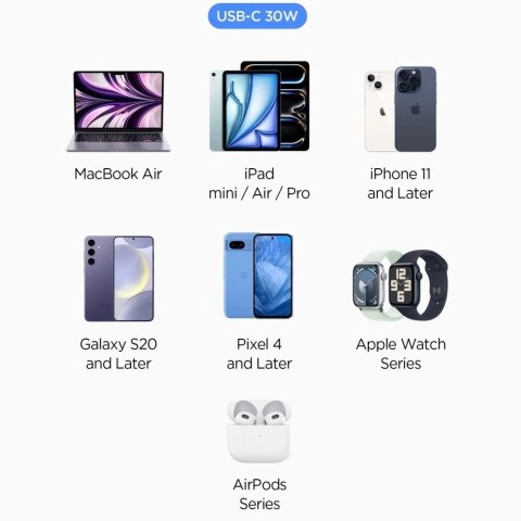 Ładowarka Samochodowa Spigen EV301 30W USB-A Quantum Boost Czarna