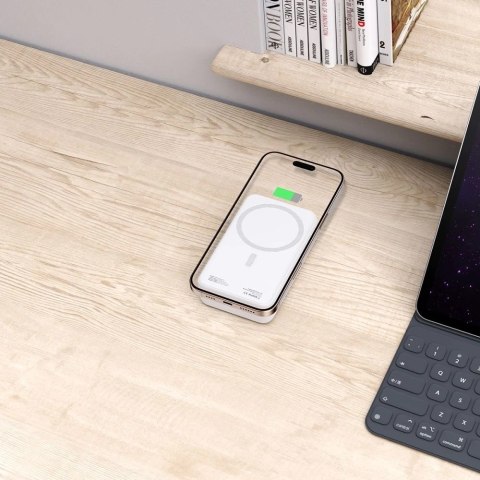 Powerbank Tech-Protect PB12 LifeMag 20000mAh MagSafe White 15W