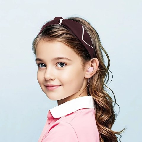 Słuchawki TWS dla dzieci Hoco EW111 Bluetooth 5.4 Różowe