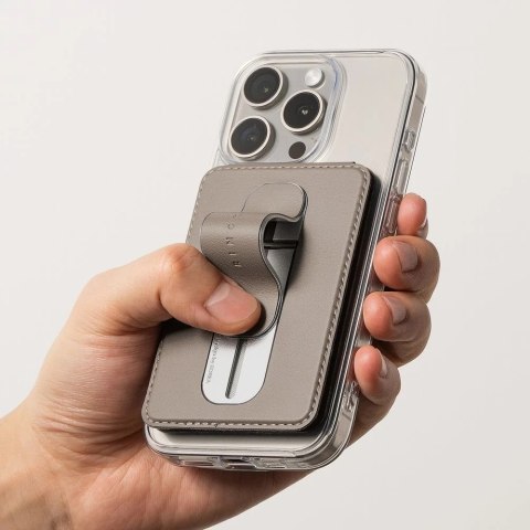 Uchwyt MagSafe na Karty Ringke Wallet Slide Grip Black Uniwersalny