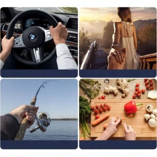 Uchwyt na Szyję Tech-Protect AC200 MagSafe GoPro DJI Crayon Grey