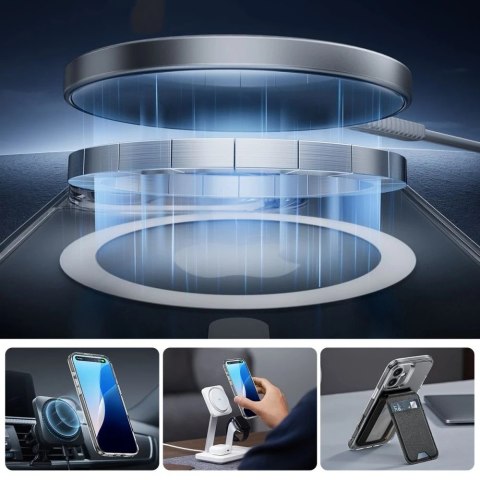 Etui ESR Classic Pro Set MagSafe iPhone 16 Clear Przezroczyste