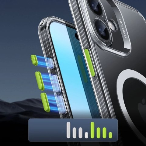 Etui ESR Classic Pro Set MagSafe iPhone 16 Clear Przezroczyste