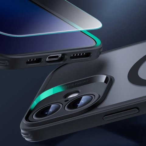 Etui ESR Classic Pro Set MagSafe iPhone 16 Czarny Frosted