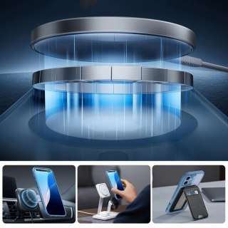 Etui ESR Classic Pro Set MagSafe iPhone 16 Niebieski Frosted