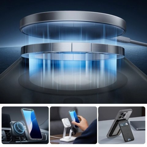 Etui ESR Classic Pro Set MagSafe iPhone 16 Pro Max Szare