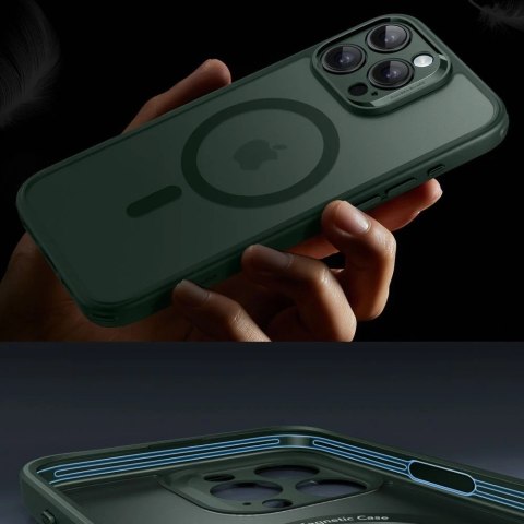 Etui ESR Classic Pro Set MagSafe iPhone 16 Pro Max Zielony
