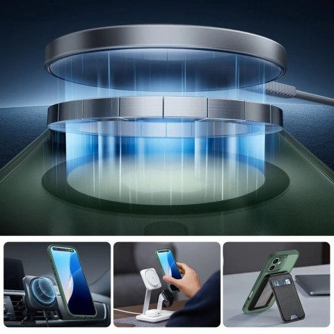 Etui ESR Classic Pro Set MagSafe iPhone 16 Zielony FROSTED GREEN