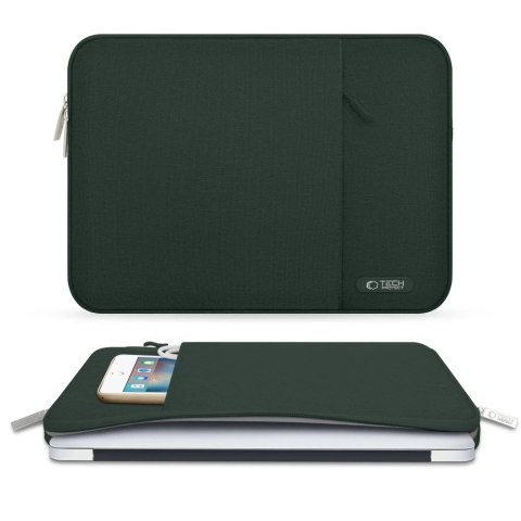 Etui Tech-Protect Sleevy 15-16" Zielone Midnight Green na Laptopa