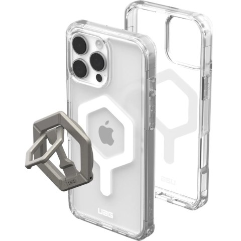 Etui do iPhone 16 Pro Max UAG Plyo MagSafe Ring Stand Ice-White