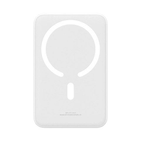 Powerbank Baseus Magnetic Mini 20000 mAh 20W Biały + Kabel USB-C