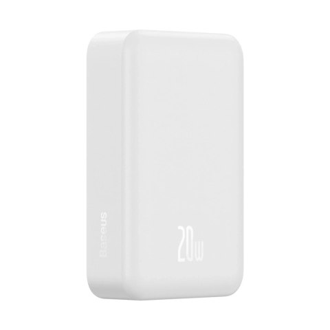 Powerbank Baseus Magnetic Mini 20000 mAh 20W Biały + Kabel USB-C