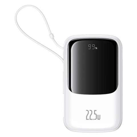 Powerbank Baseus Qpow Pro+ 10000mAh USB-C 22.5W Biały