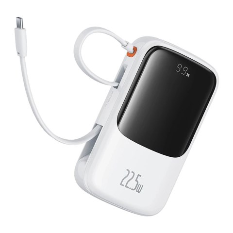 Powerbank Baseus Qpow Pro+ 10000mAh USB-C 22.5W Biały