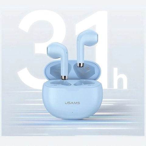 Słuchawki Bluetooth TWS 5.3 USAMS Rhymbo Series Czarne