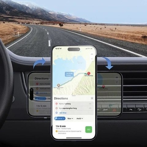 Uchwyt Magnetyczny do Kratki Wentylacyjnej USAMS US-ZJ075 Czarny