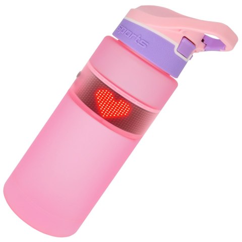 Butelka Bidon na Napoje LED, Inteligentna z Wyświetlaczem i Łącznością Bluetooth, Słomka, Motywacyjna, Wielokrotnego Użytku, Alo