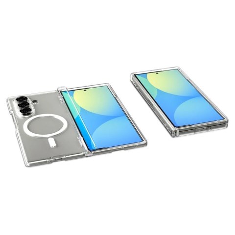 Etui Spigen Ultra Hybrid Pro MagSafe Galaxy Z Fold 7 Clear/White