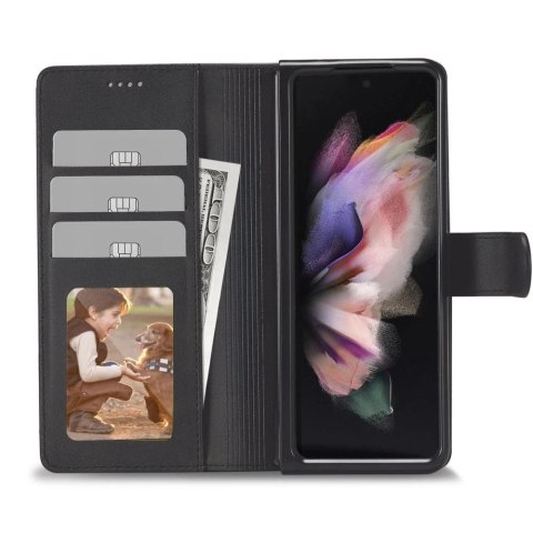 Etui Wallet do Galaxy Z Fold 7 Tech-Protect Portfelowe Czarny