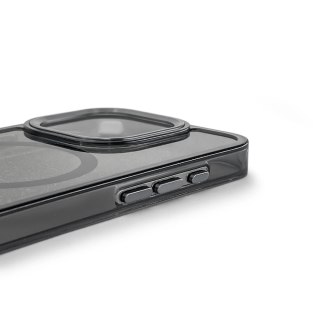 Etui Wozinsky Glitter MagSafe do Samsung Galaxy S24 FE Czarny Brokat