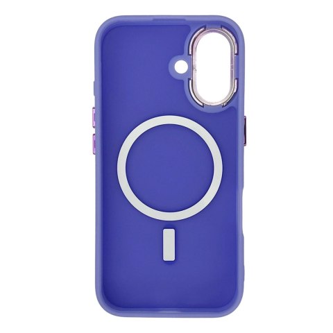 Etui Wozinsky MagSafe do Samsung Galaxy S25 Magnetic Case Fioletowe